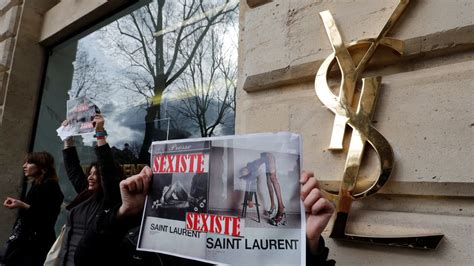 ysl werbung verboten|Yves Saint Laurent: Sexistische Modekampagne verletzt die .